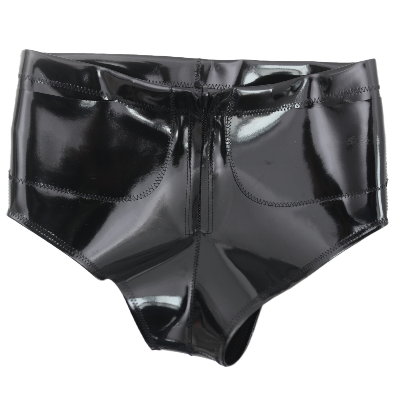 Men'S Fashion Videos - Damen Herren Glänzende Taschen-Shorts Mittelhohe Taille