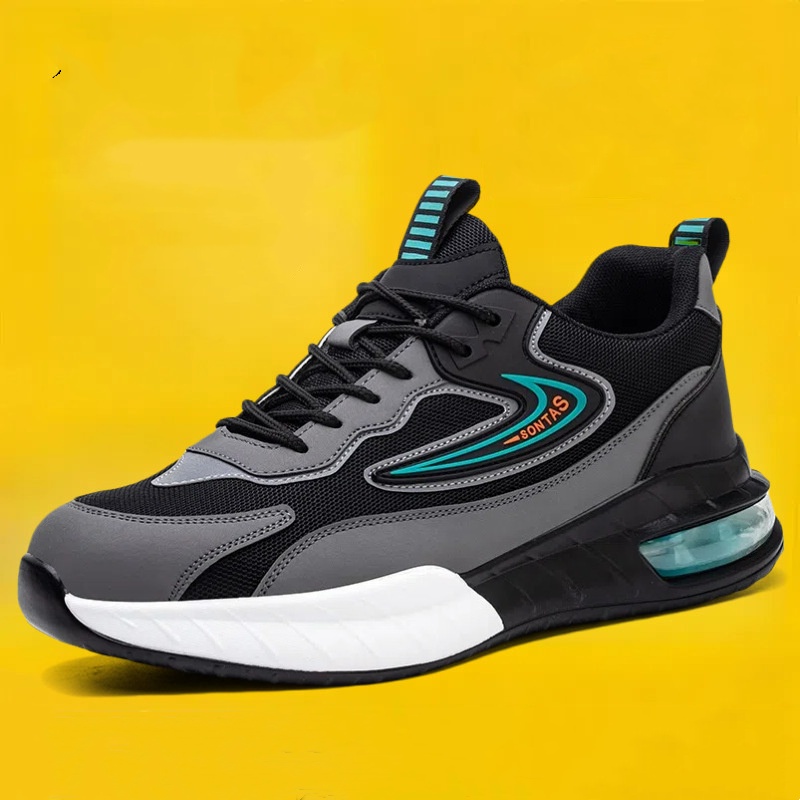 Mens Fashion Trainers - Männer Mode Stahlkappen Arbeitssicherheitsschuhe Markendesigner Sicherheitsstiefel