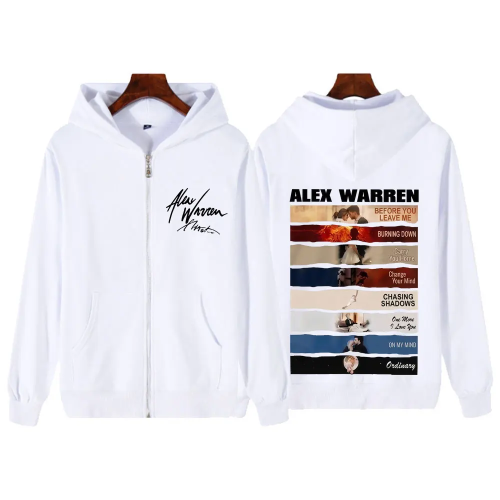 Singer Alex Warren 2026 Tour P – Mens Fashion Zip Up Hoodies Bewertung und Preis