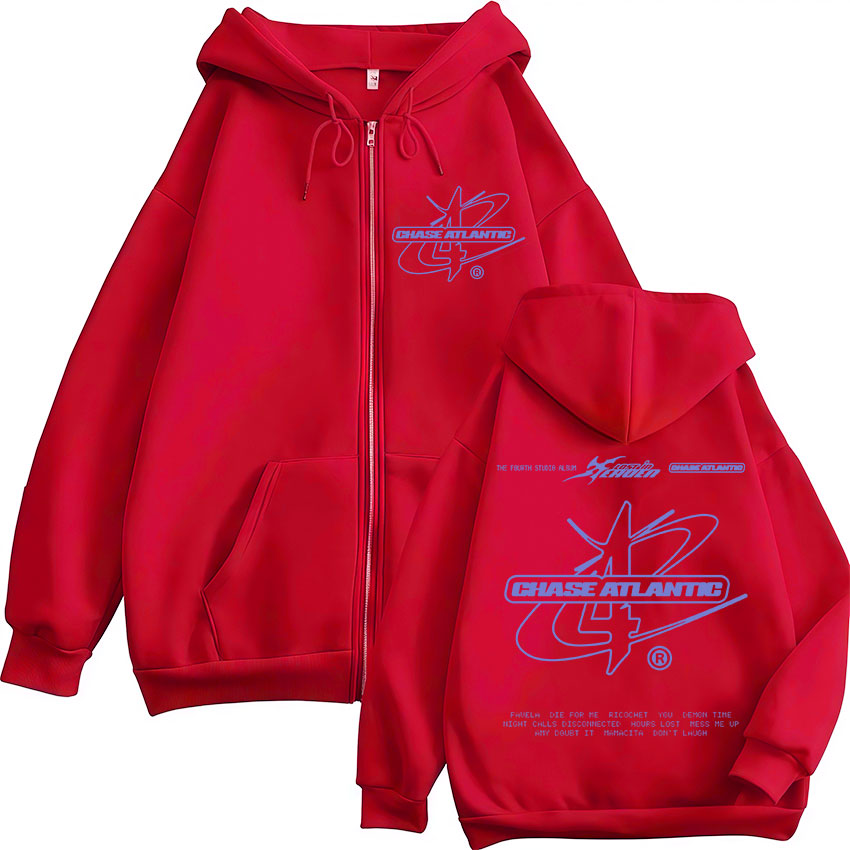 Rock Band Chase Atlantic Lost  – Mens Fashion Zip Up Hoodies Bewertung und Preis