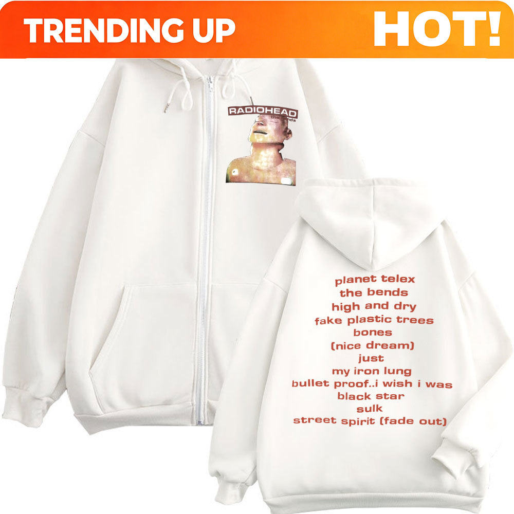 Rock Band Radiohead Musikalbum – Mens Fashion Zip Up Hoodies Bewertung und Preis