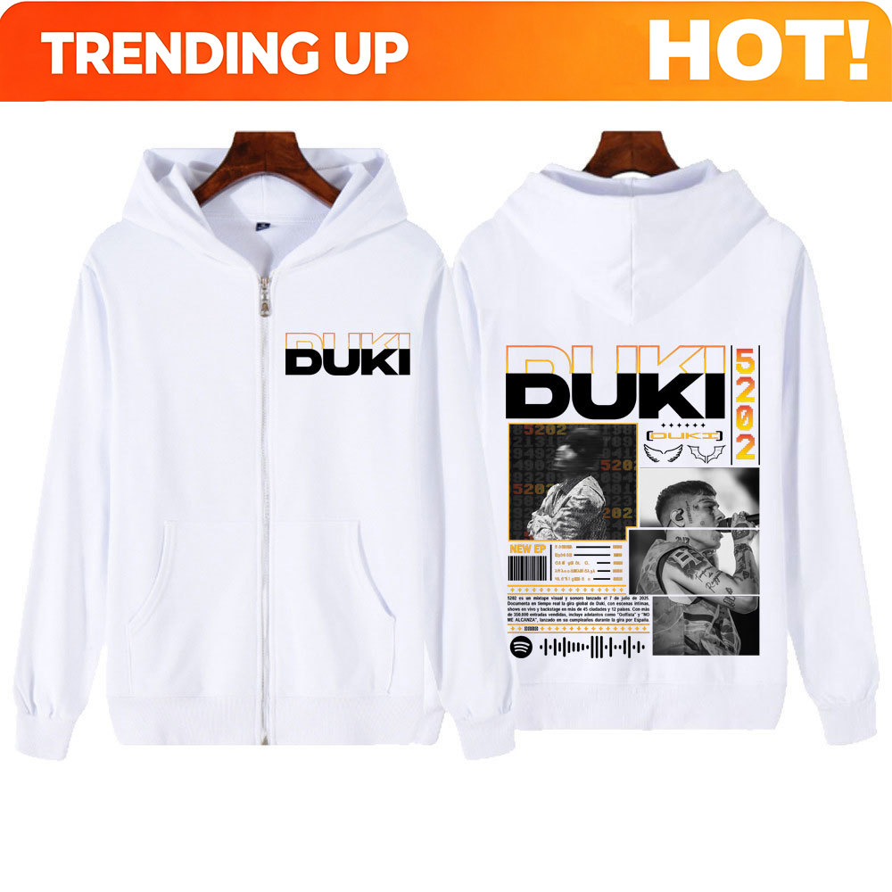 Rapper Duki Duki 5202 MIXTAPE  – Mens Fashion Zip Up Hoodies Bewertung und Preis