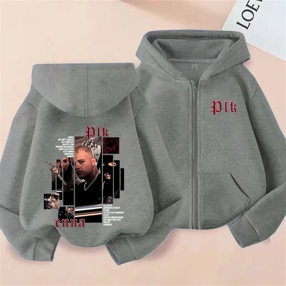 Rapper Plk Albumcover Grafik R – Mens Fashion Zip Up Hoodies Bewertung und Preis
