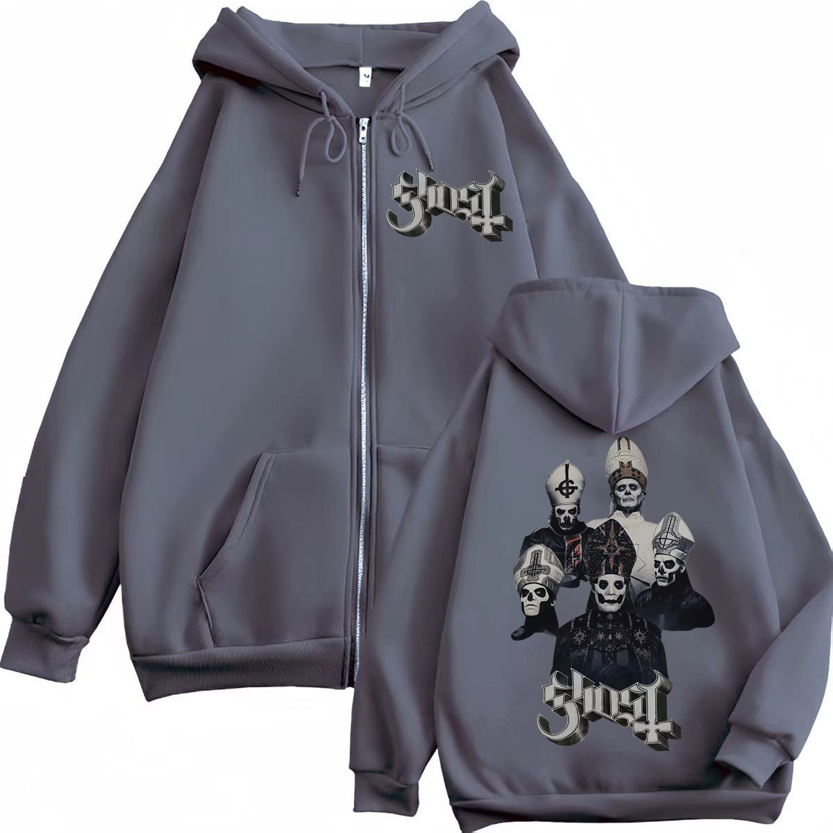 Bestseller Ghost Band Reißvers – Mens Fashion Zip Up Hoodies Bewertung und Preis